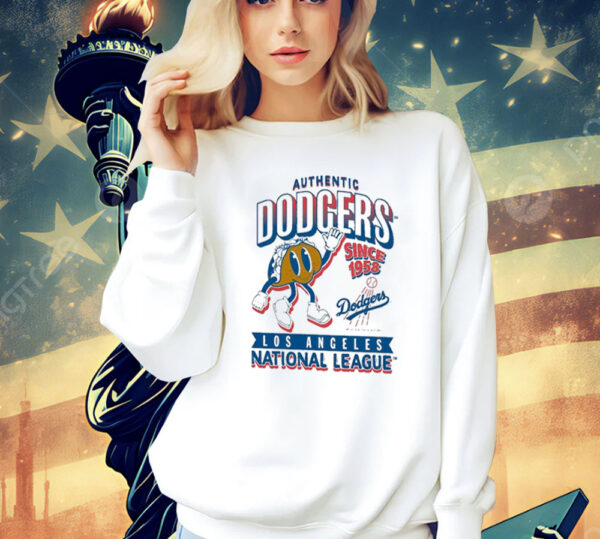 Los Angeles Dodgers Cooperstown Collection Food Concessions shirt