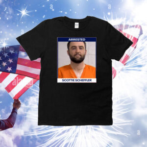 Arrested Scottie Scheffler Mugshot T-Shirt