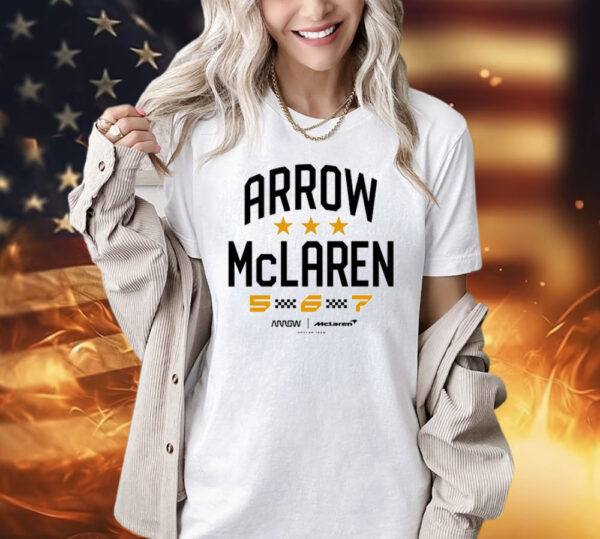 Arrow Mclaren 5 6 7 Shirt