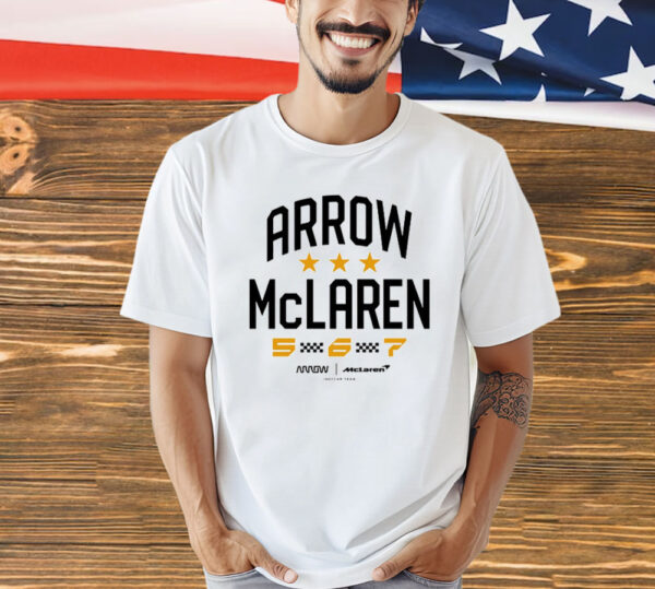 Arrow Mclaren 5 6 7 Shirt