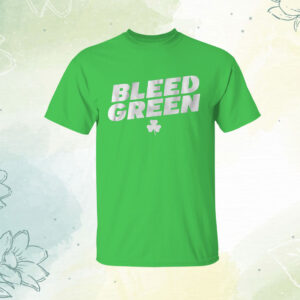 Boston Basketball: Bleed Green Tee Shirt