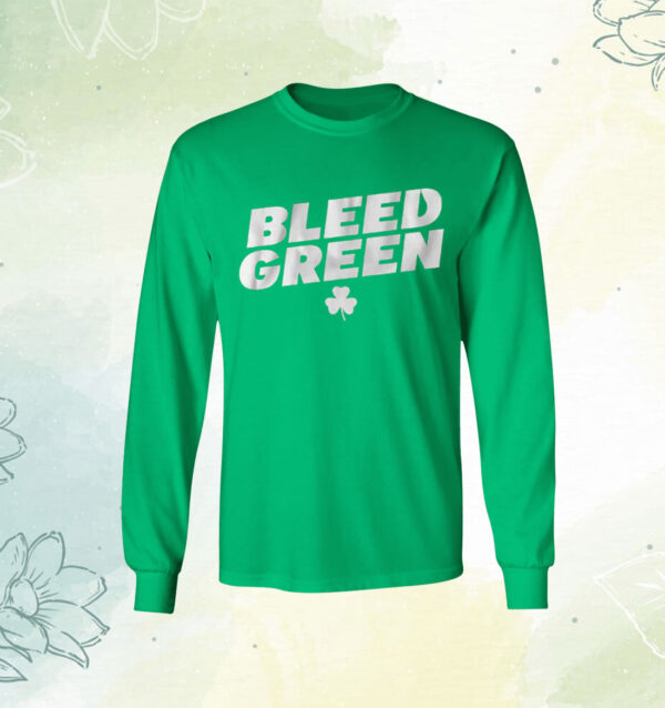 Boston Basketball: Bleed Green Tee Shirt