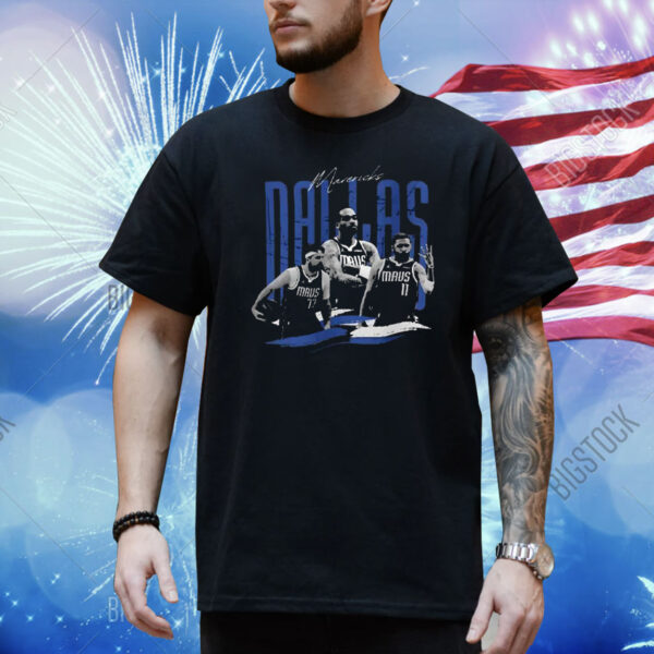 Dallas Mavericks Luka Doncic PJ Washington Kyrie Irving Shirt