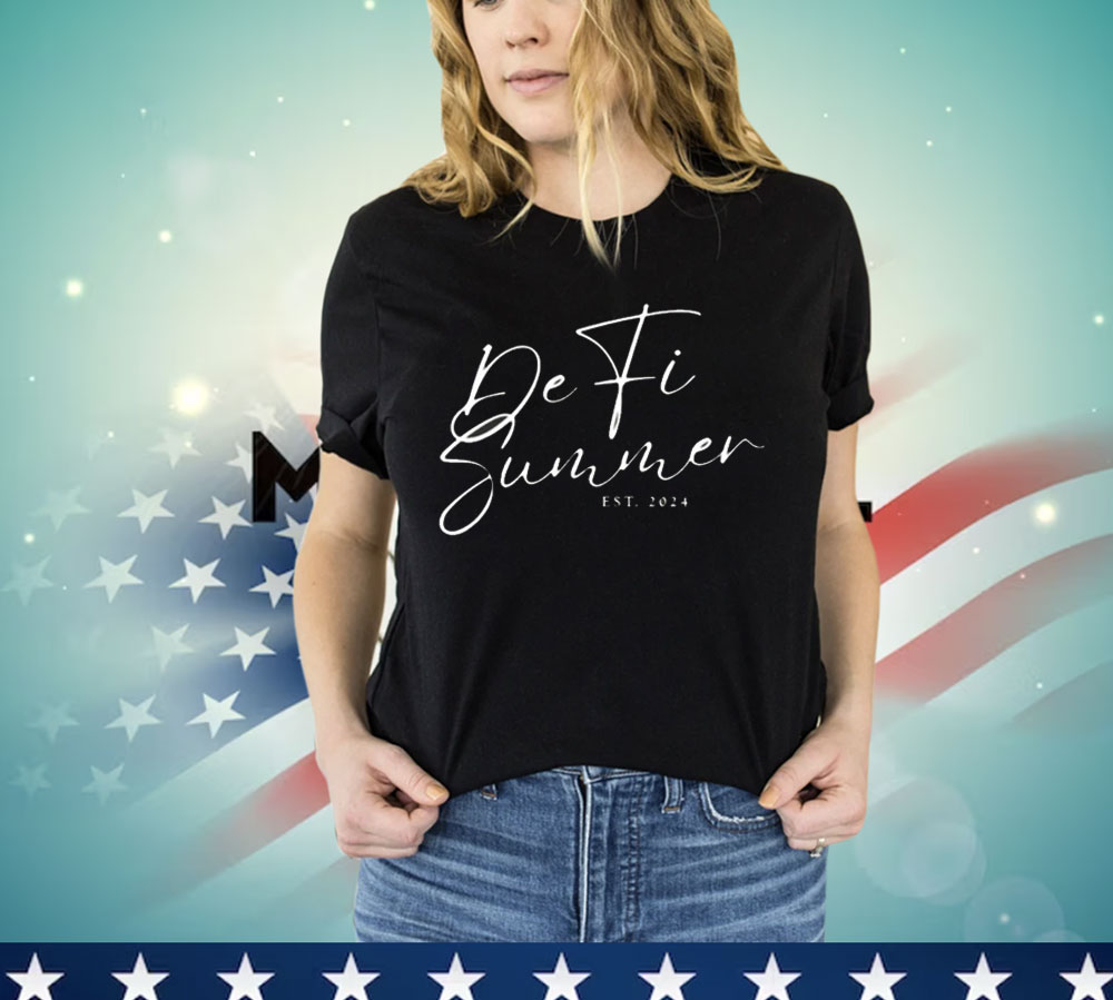 Defi Summer est 2024 T-Shirt