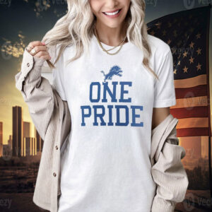 Detroit Lions one pride slogan Shirt