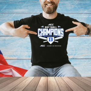 Duke Blue Devils 2024 ACC Softball Conference Tournament Champions T-Shirt