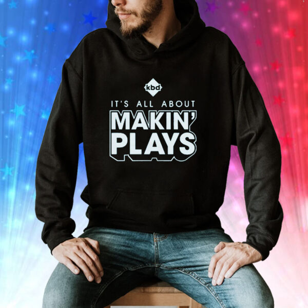 Kickball Dad It's All About Making Plays Hoodie