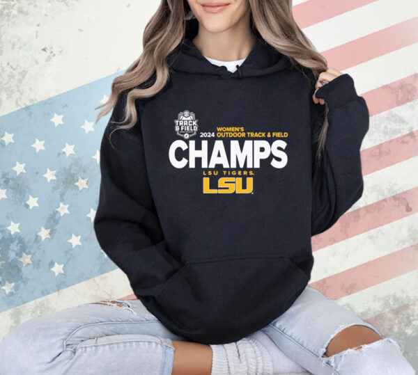 LSU Tigers 2024 SEC Women’s Outdoor Track & Field Champs T-Shirt
