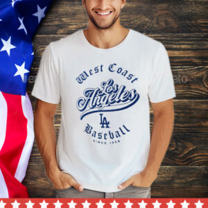 Los Angeles Dodgers West Coast Baseball T-Shirt