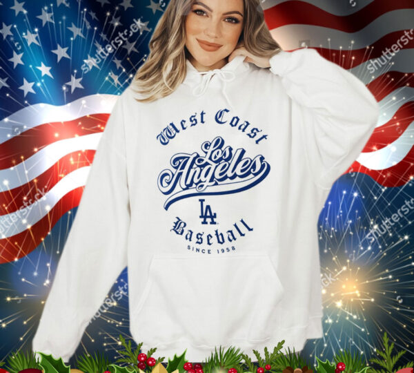 Los Angeles Dodgers West Coast Baseball T-Shirt