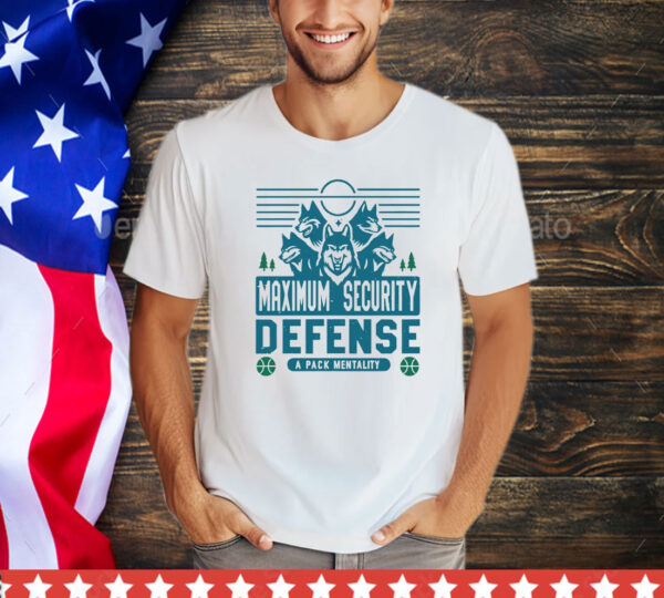 Maximum Security Defense Minnesota Timberwolves T-Shirt