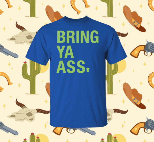 Minnesota Bring Ya Ass Map Shirt