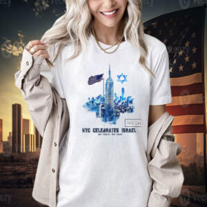 NYC Celebrates Israel one people one heart Shirt