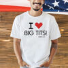 Oldjewishmen I Love Big Tits Dani Luv Shirt
