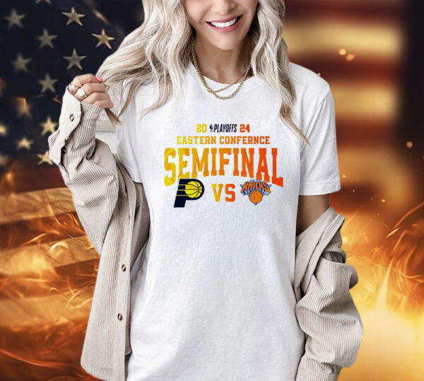Pacers vs Knicks 2024 Eastern Conference Semifinal T- Shirt