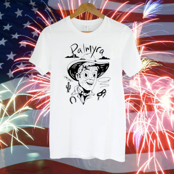 Palmyra Cowboy Artwork Hoodie T-Shirt
