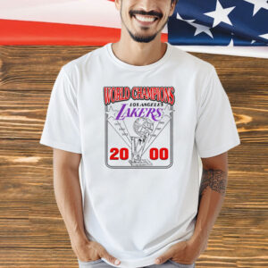 Pedro Pascal World Champions Los Angeles Lakers 2000 Shirt