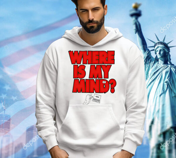 Where’s my mind dolphins 404 T-Shirt