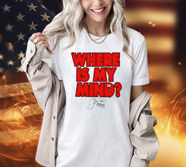 Where’s my mind dolphins 404 T-Shirt