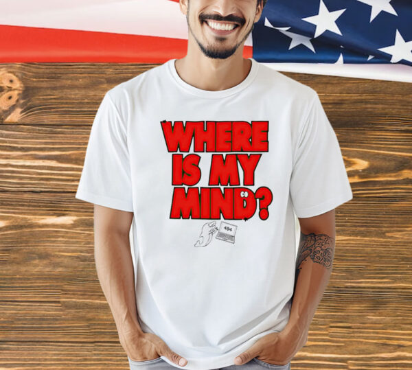 Where’s my mind dolphins 404 T-Shirt