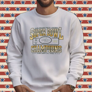 San Francisco 49ers Super Bowl XVI Champions Shirt