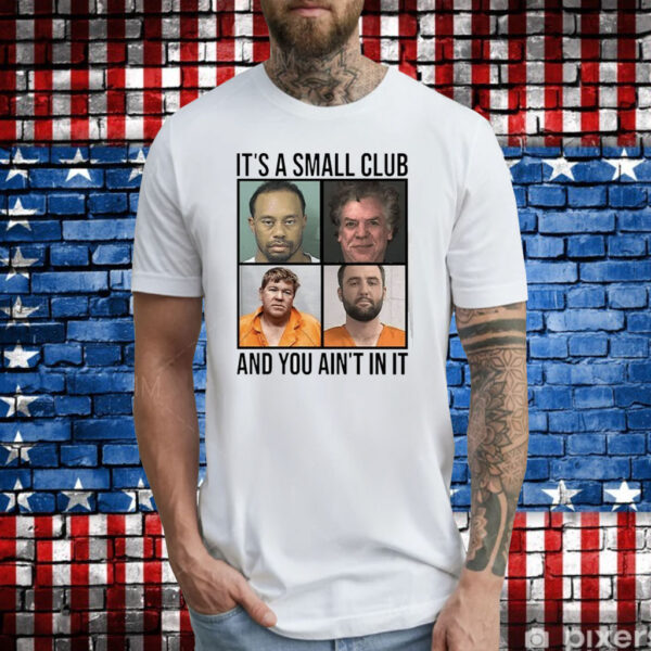 Scottie Scheffler Tiger Woods John Daly And Shooter McGavin Arrest Club Meme Shirt