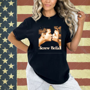 Screw Bella Edward Cullen Jacob Black kissing Shirt