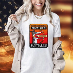 Sighthound owner born sagittarius Shirt