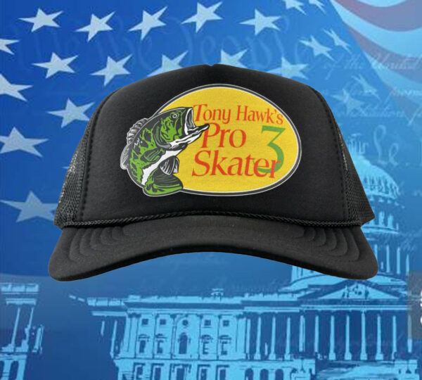 Skateboard Fishing Trucker Caps