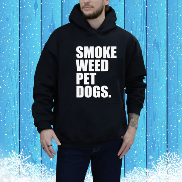 Smoke Weed Pet Dogs Hoodie Shirt