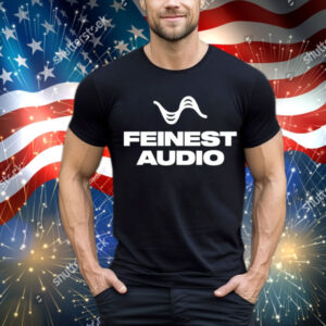 Stuart Feiner wearing feinest audio T-Shirt