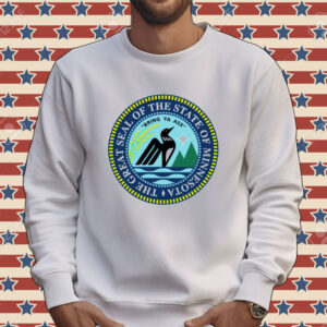 The Great Seal Of The State Of Minnesota Bring Ya Ass Logo Shirt