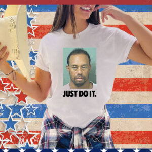 Tiger Woods mugshot just do it T-Shirt