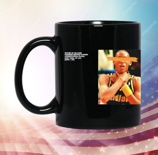 Tyrese Halliburton Reggie Miller Choke Sweat Mug