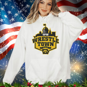 University Of Iowa Wrestle Town USA T-Shirt