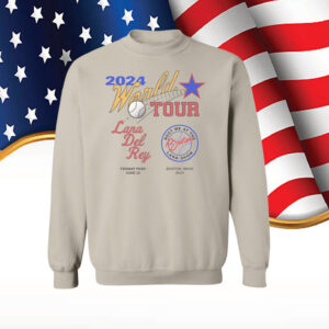 Lana Del Rey World Tour 2024 Hoodie Shirt