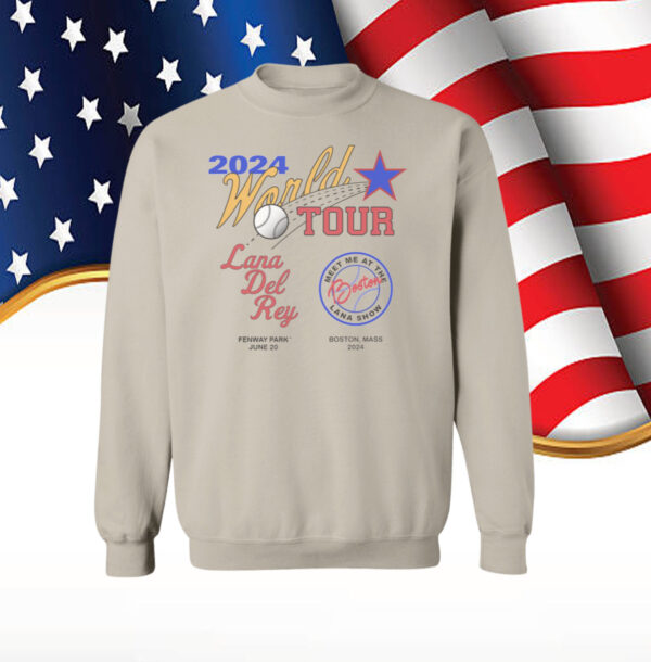 Lana Del Rey World Tour 2024 Hoodie Shirt