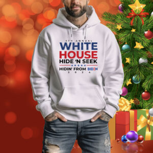 4th Annual White House Hide N Seek Hidin’ From Biden 2024 Tee Shirt