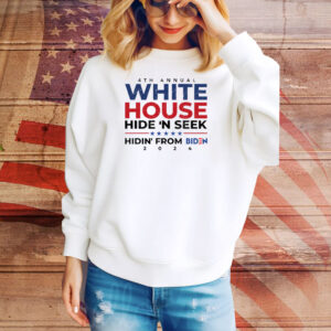 4th Annual White House Hide N Seek Hidin’ From Biden 2024 Tee Shirt