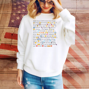 Trump Felon Slutty Text. Tee Shirt