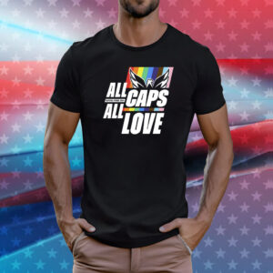 All Capital Pride 2024 Caps All Love T-Shirt