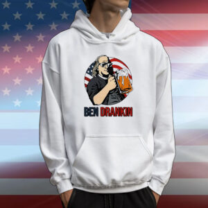 Ben Drankin drink bear 4th of july 2024 T-Shirt