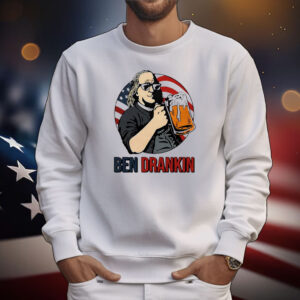 Ben Drankin drink bear 4th of july 2024 T-Shirt