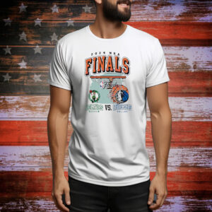 Boston Celtics and Dallas Mavericks 2024 NBA Finals Tee Shirt