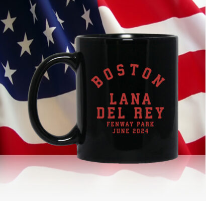 Boston Lana Del Rey Fenway Park June 2024 Mug