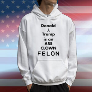 Donald J Trump is an ass clown felon T-Shirt
