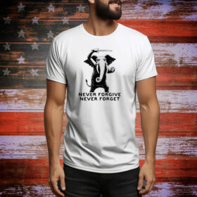 Elephant never forgive never forget Tee Shirt