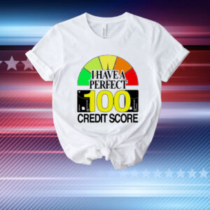 I have a perfect 100 credit score T-Shirt
