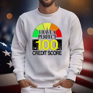 I have a perfect 100 credit score T-Shirt