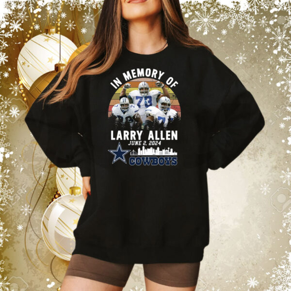 In Memory Of Larry Allen June 2 2024 Tee Shirt